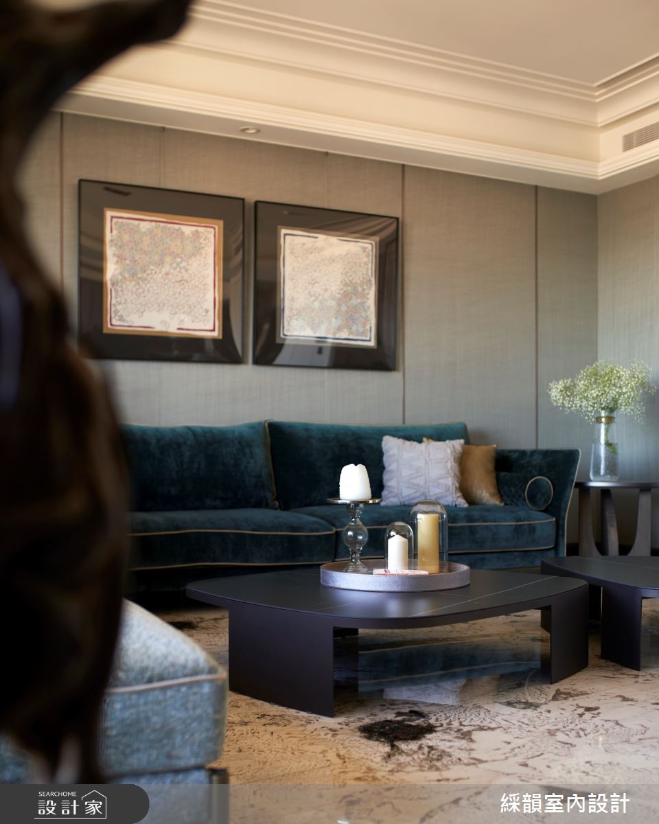 110坪新成屋(5年以下)＿混搭風客廳案例圖片＿綵韻室內設計有限公司＿綵韻_59之12