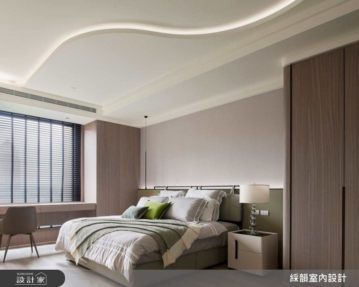 121坪新成屋(5年以下)＿現代奢華風臥室案例圖片＿綵韻室內設計有限公司＿綵韻_62之37