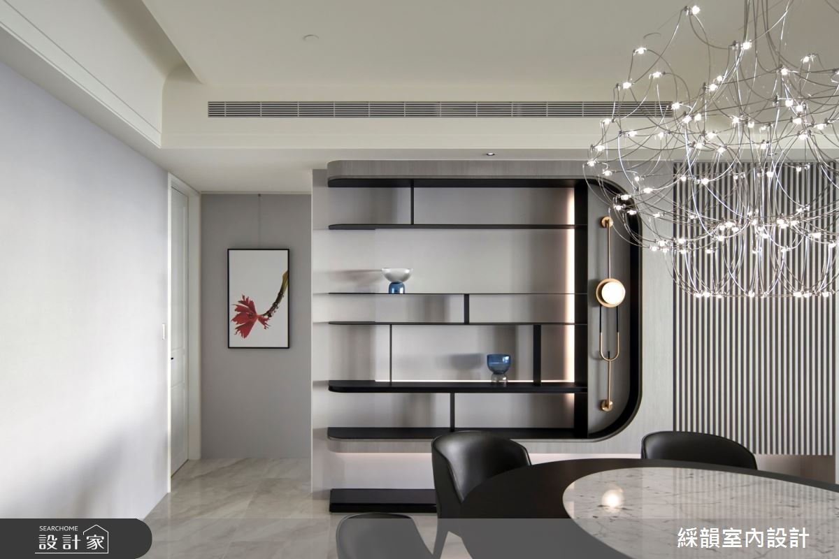 121坪新成屋(5年以下)＿現代奢華風餐廳案例圖片＿綵韻室內設計有限公司＿綵韻_62之27