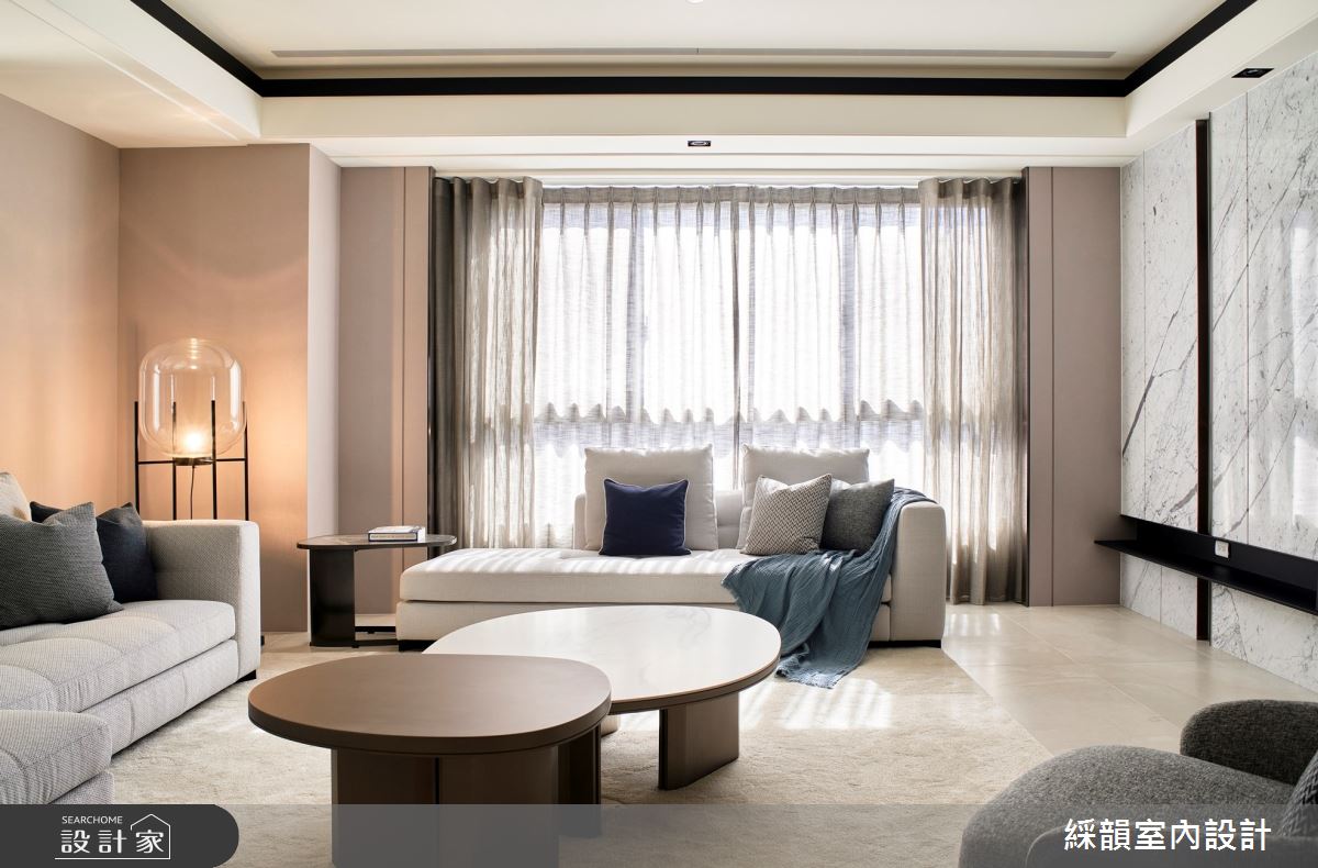 121坪毛胚屋＿都會現代風客廳案例圖片＿綵韻室內設計有限公司＿綵韻_63之2