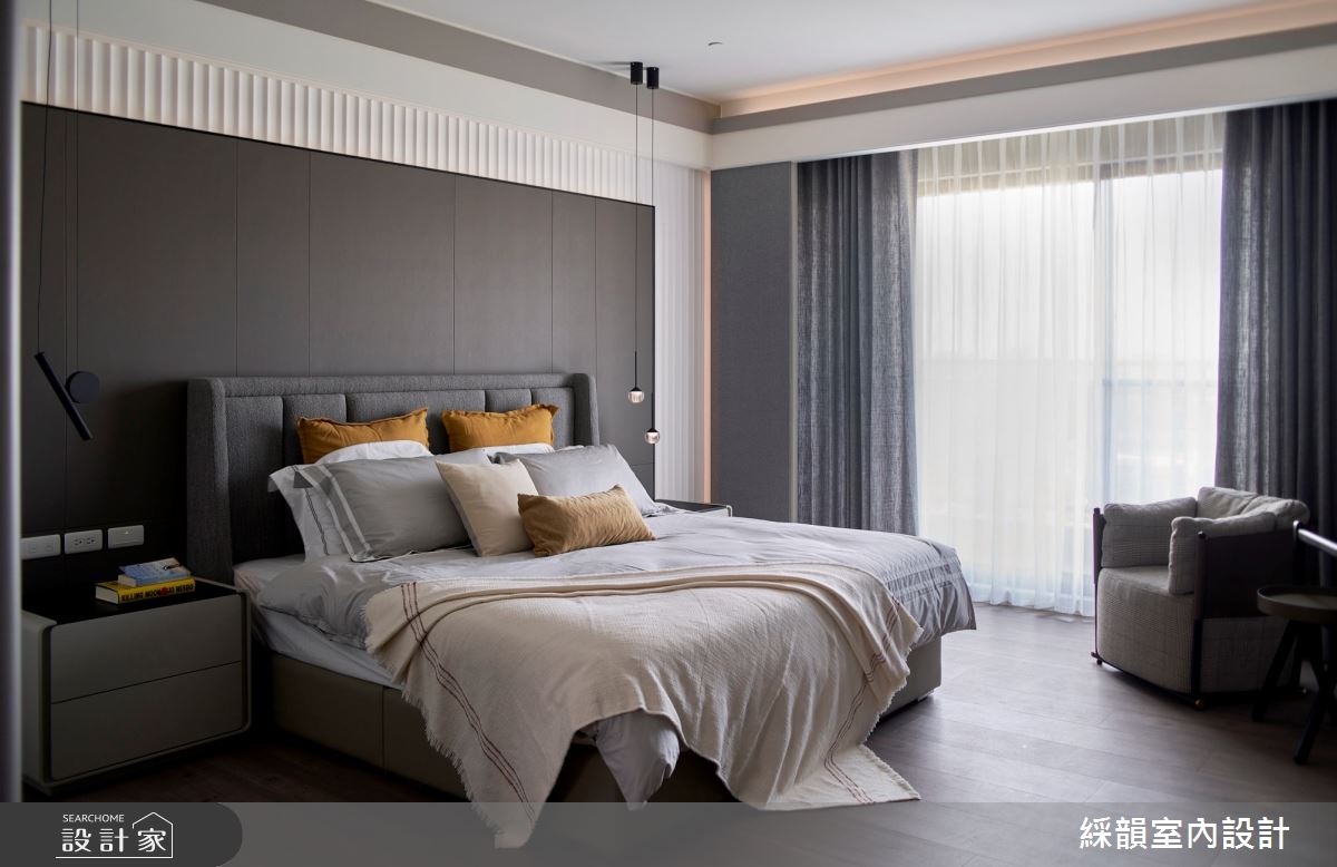 121坪毛胚屋＿都會現代風臥室案例圖片＿綵韻室內設計有限公司＿綵韻_63之14
