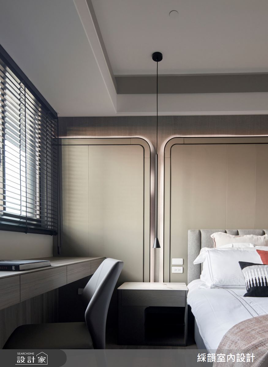 121坪毛胚屋＿都會現代風臥室案例圖片＿綵韻室內設計有限公司＿綵韻_63之21