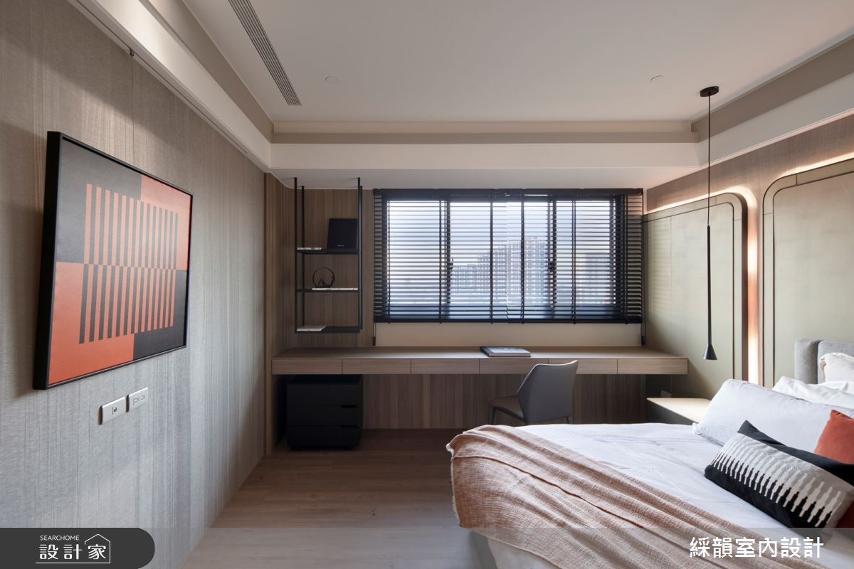 121坪毛胚屋＿都會現代風臥室案例圖片＿綵韻室內設計有限公司＿綵韻_63之19