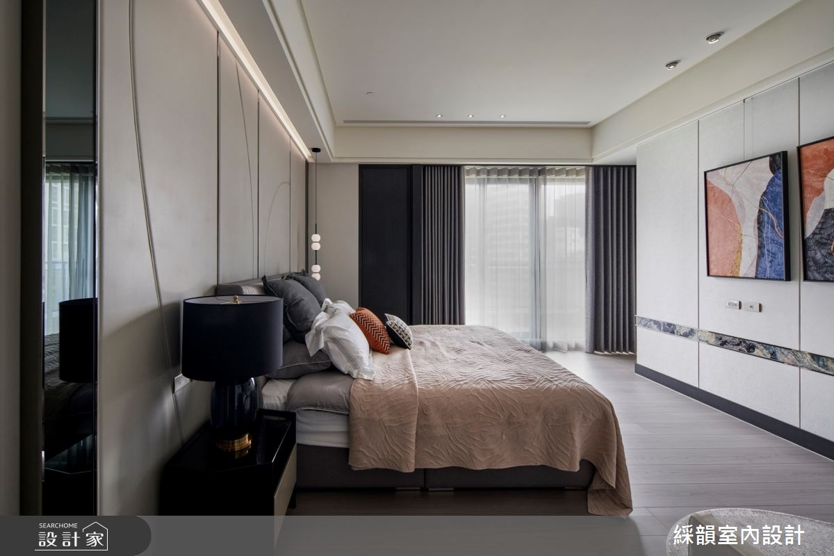 100坪毛胚屋＿輕奢風臥室案例圖片＿綵韻室內設計有限公司＿綵韻_64之13