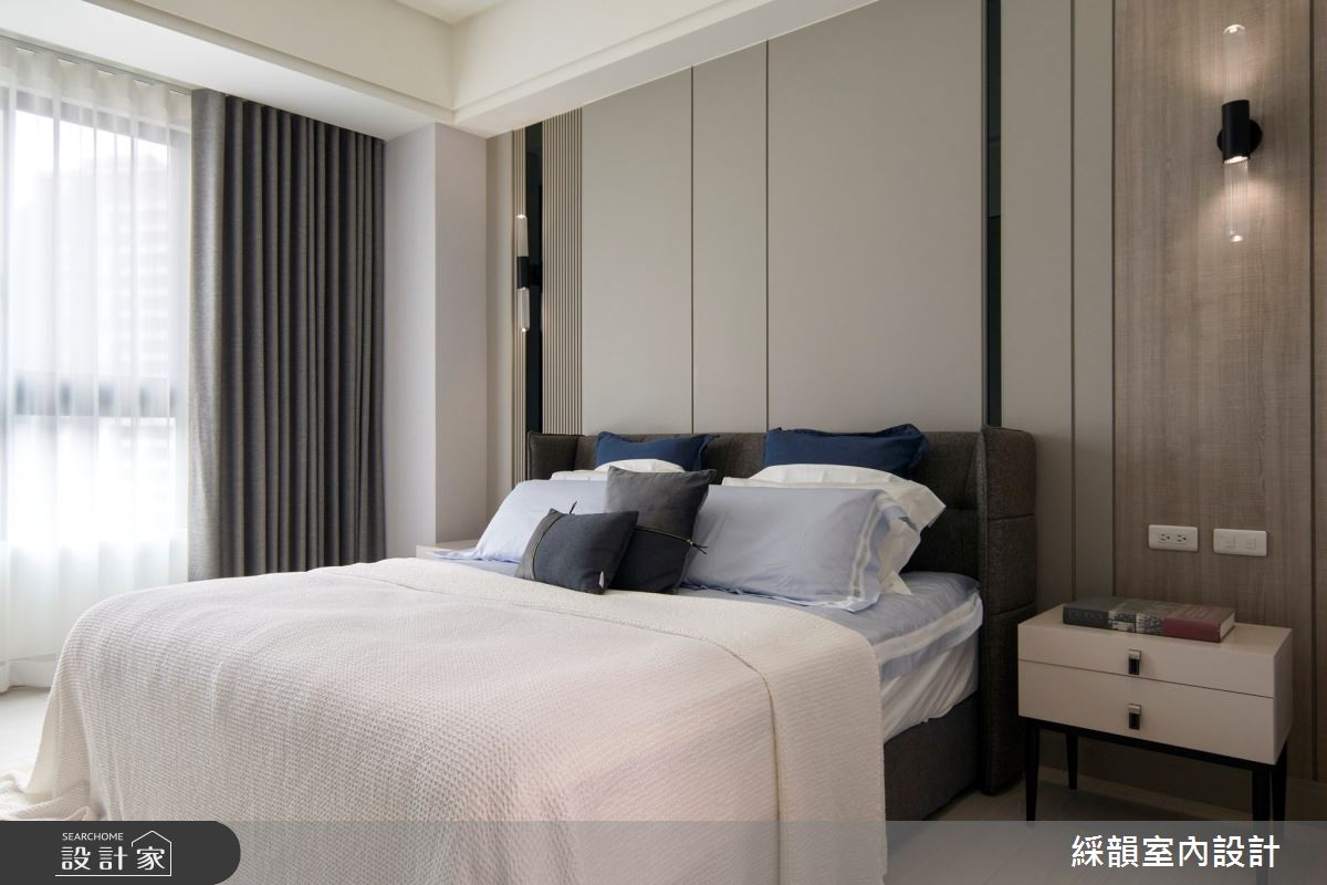 100坪毛胚屋＿輕奢風臥室案例圖片＿綵韻室內設計有限公司＿綵韻_64之23