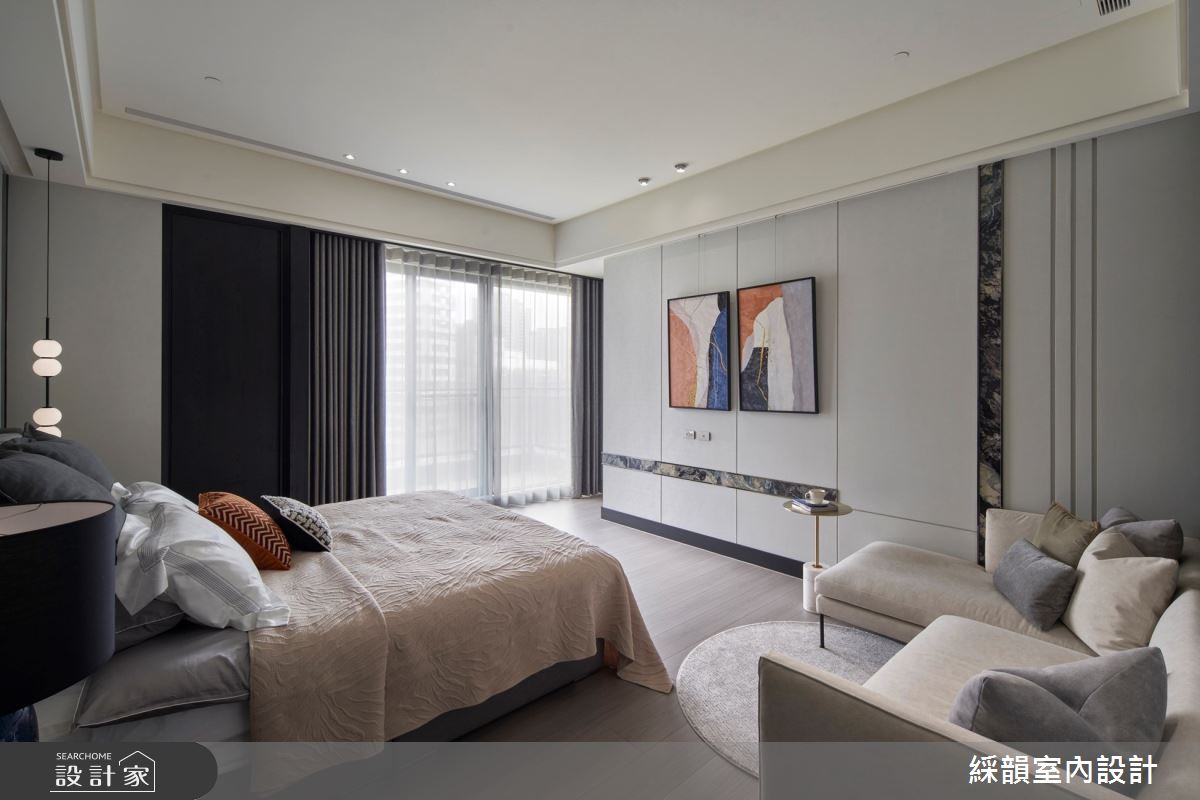 100坪毛胚屋＿輕奢風臥室案例圖片＿綵韻室內設計有限公司＿綵韻_64之14