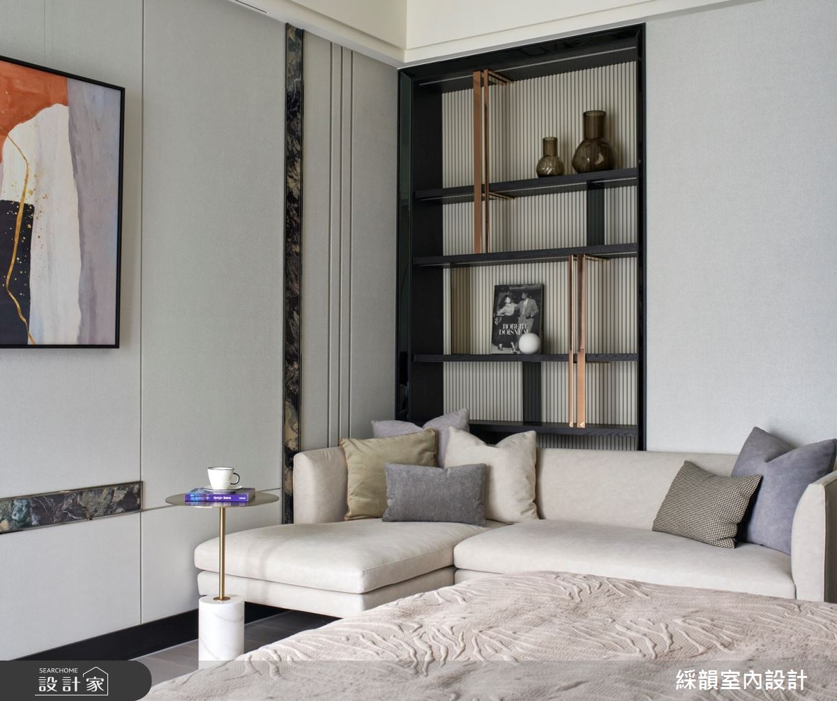 100坪毛胚屋＿輕奢風臥室案例圖片＿綵韻室內設計有限公司＿綵韻_64之16