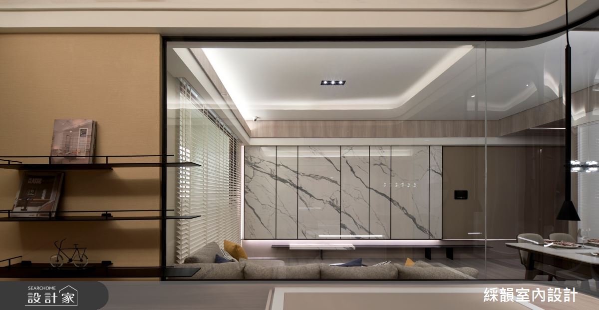 預售屋＿混搭風書房案例圖片＿綵韻室內設計有限公司＿綵韻_67之12