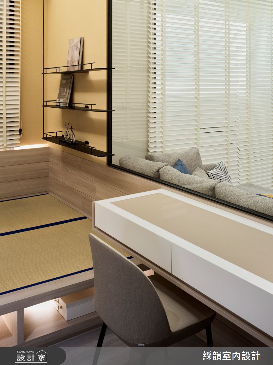 預售屋＿混搭風書房臥榻案例圖片＿綵韻室內設計有限公司＿綵韻_67之9