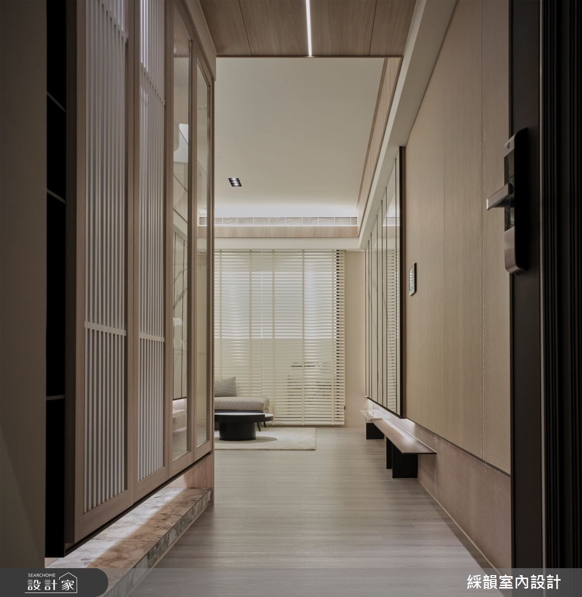 預售屋＿混搭風玄關案例圖片＿綵韻室內設計有限公司＿綵韻_67之2