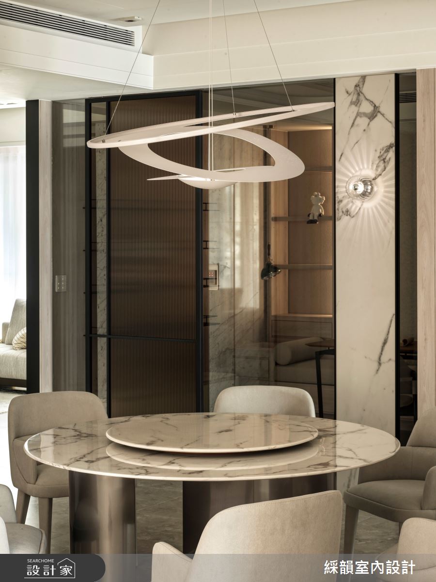 100坪預售屋＿現代風餐廳案例圖片＿綵韻室內設計有限公司＿綵韻_71之11