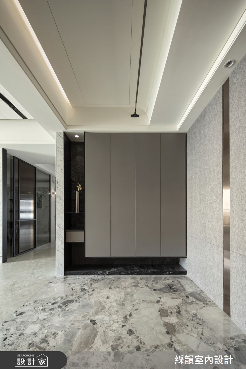100坪預售屋＿現代風玄關案例圖片＿綵韻室內設計有限公司＿綵韻_71之2