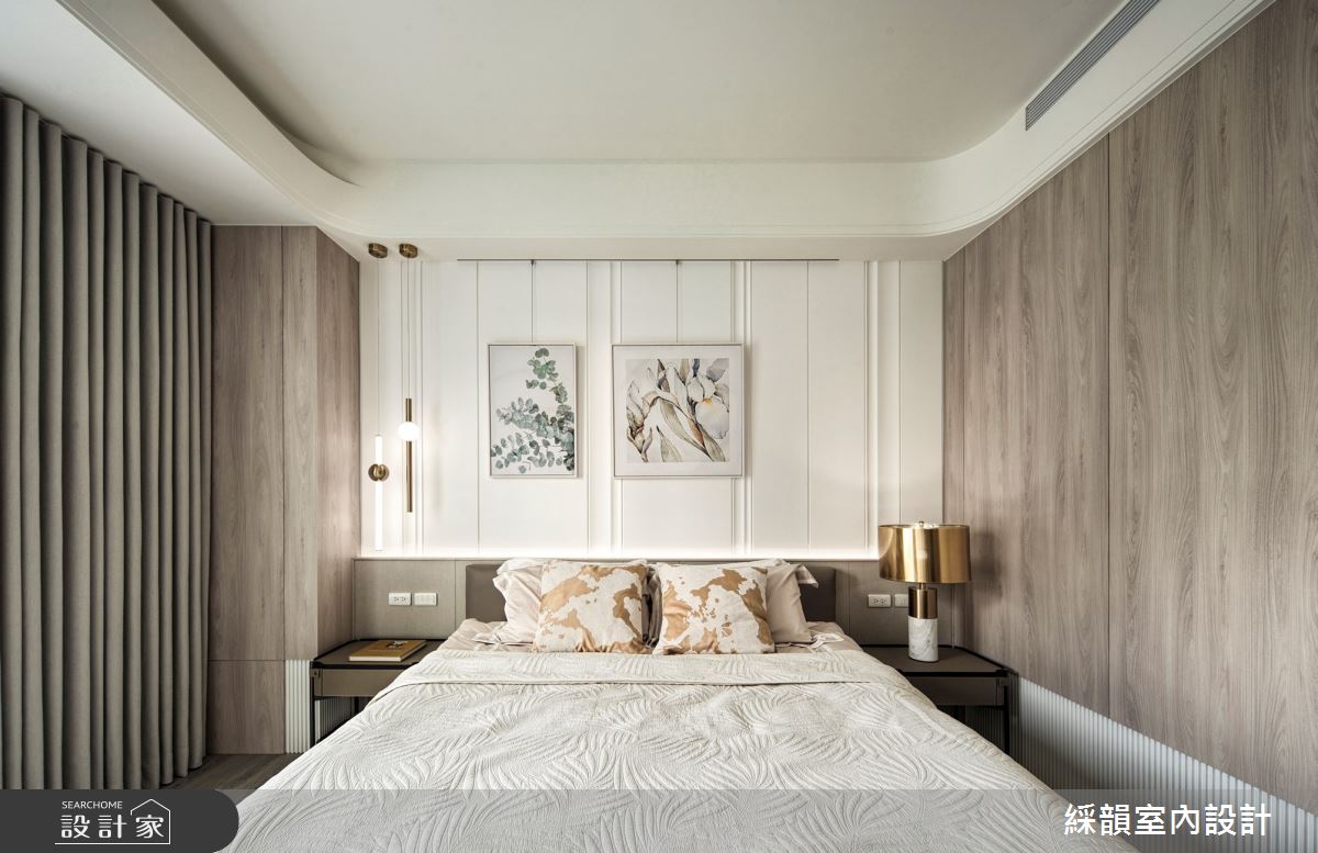 100坪預售屋＿現代風臥室案例圖片＿綵韻室內設計有限公司＿綵韻_71之25