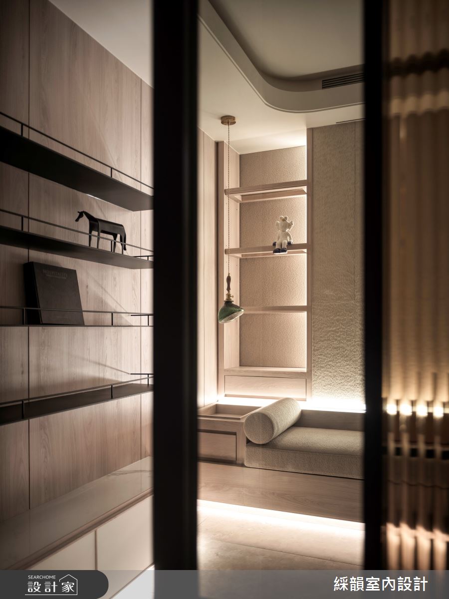 100坪預售屋＿現代風書房臥榻案例圖片＿綵韻室內設計有限公司＿綵韻_71之12