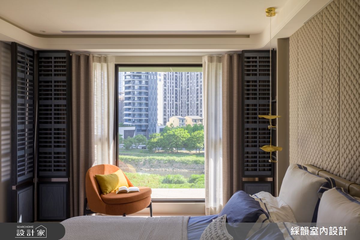 107坪預售屋＿現代殖民風臥室案例圖片＿綵韻室內設計有限公司＿綵韻_75之23