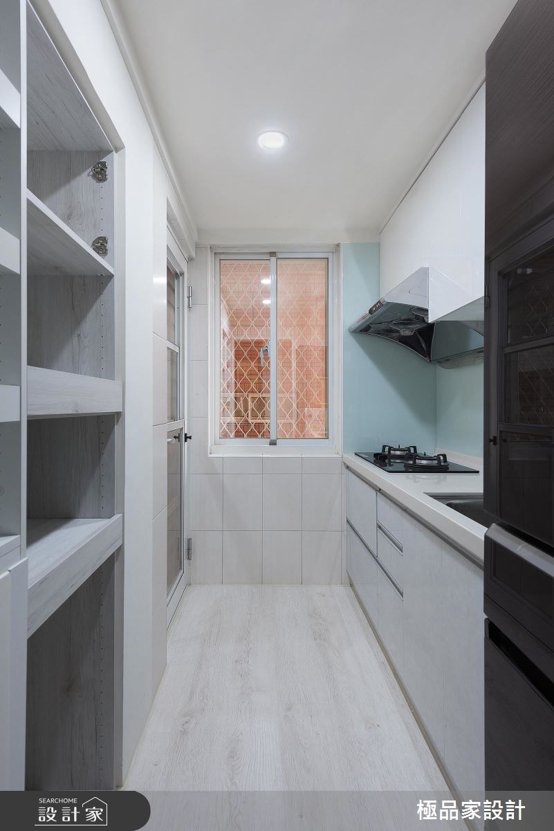 20坪中古屋(5~15年)＿北歐風廚房案例圖片＿極品家設計＿極品家_02之5