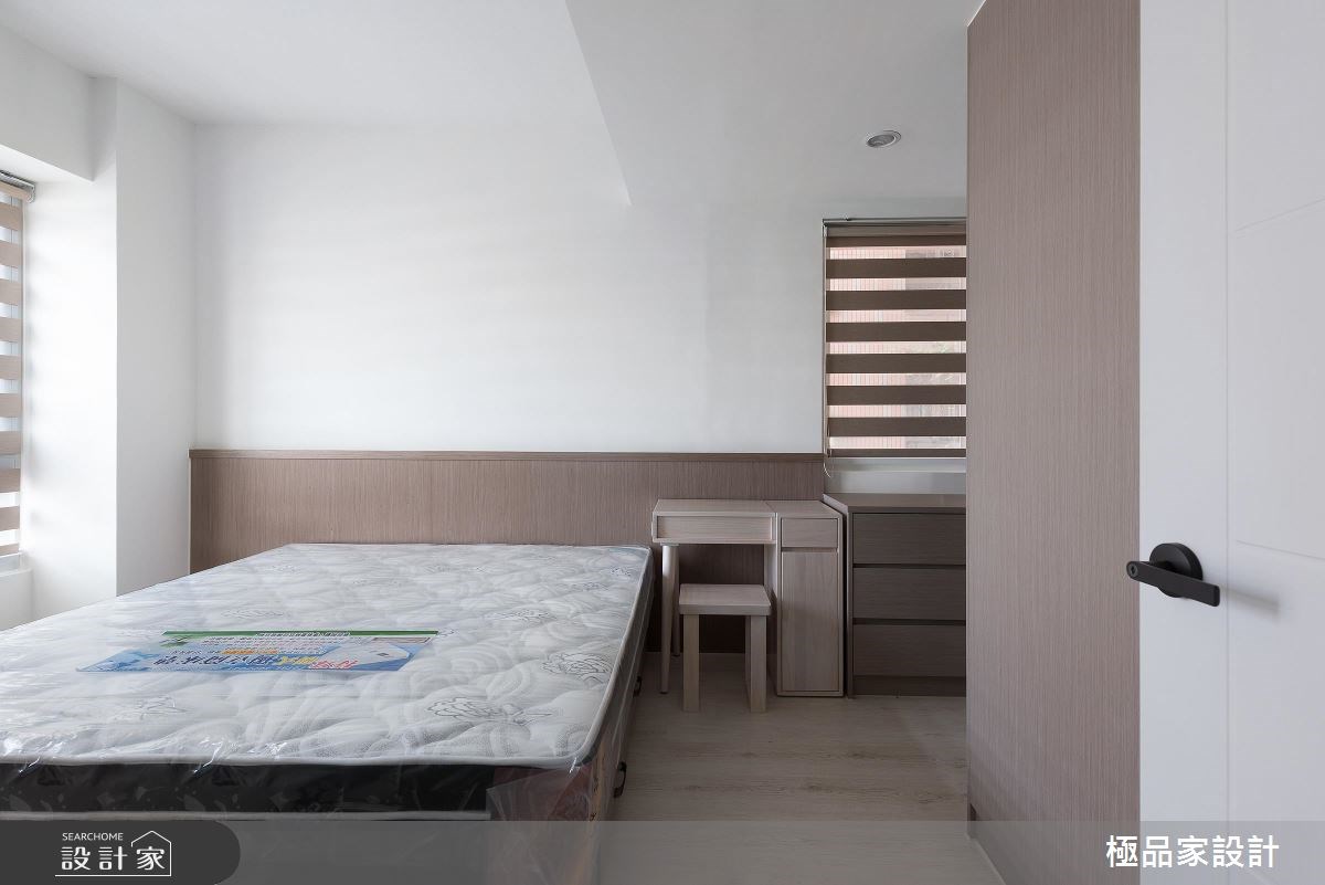 20坪中古屋(5~15年)＿北歐風臥室案例圖片＿極品家設計＿極品家_02之9