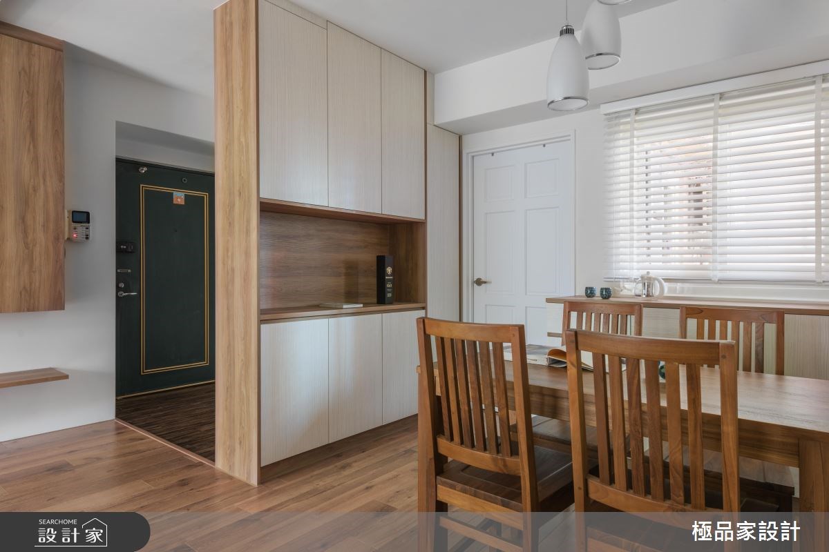 20坪老屋(16~30年)＿休閒風玄關餐廳案例圖片＿極品家設計＿極品家_03之5
