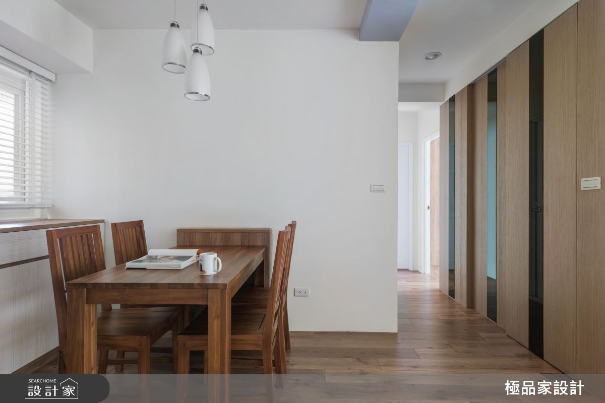 20坪老屋(16~30年)＿休閒風餐廳走廊案例圖片＿極品家設計＿極品家_03之6