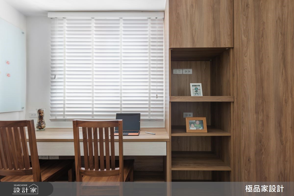 20坪老屋(16~30年)＿休閒風書房工作區案例圖片＿極品家設計＿極品家_03之9