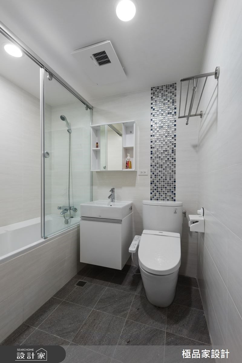 20坪老屋(16~30年)＿休閒風浴室案例圖片＿極品家設計＿極品家_03之13