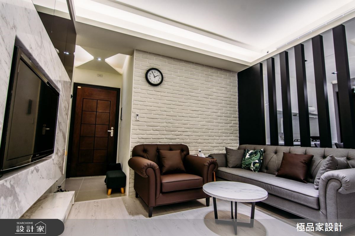 15坪中古屋(5~15年)＿新古典玄關客廳案例圖片＿極品家設計＿極品家_04之1