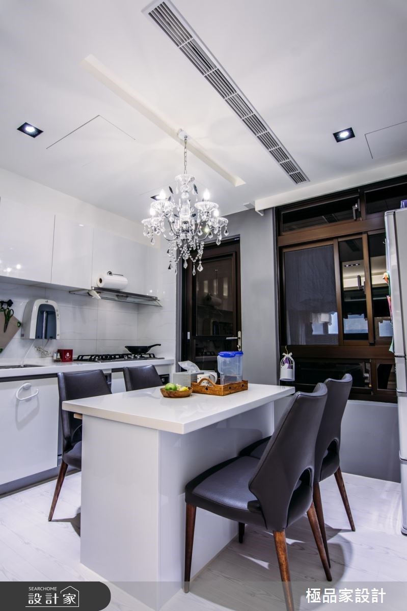 15坪中古屋(5~15年)＿新古典餐廳廚房案例圖片＿極品家設計＿極品家_04之6