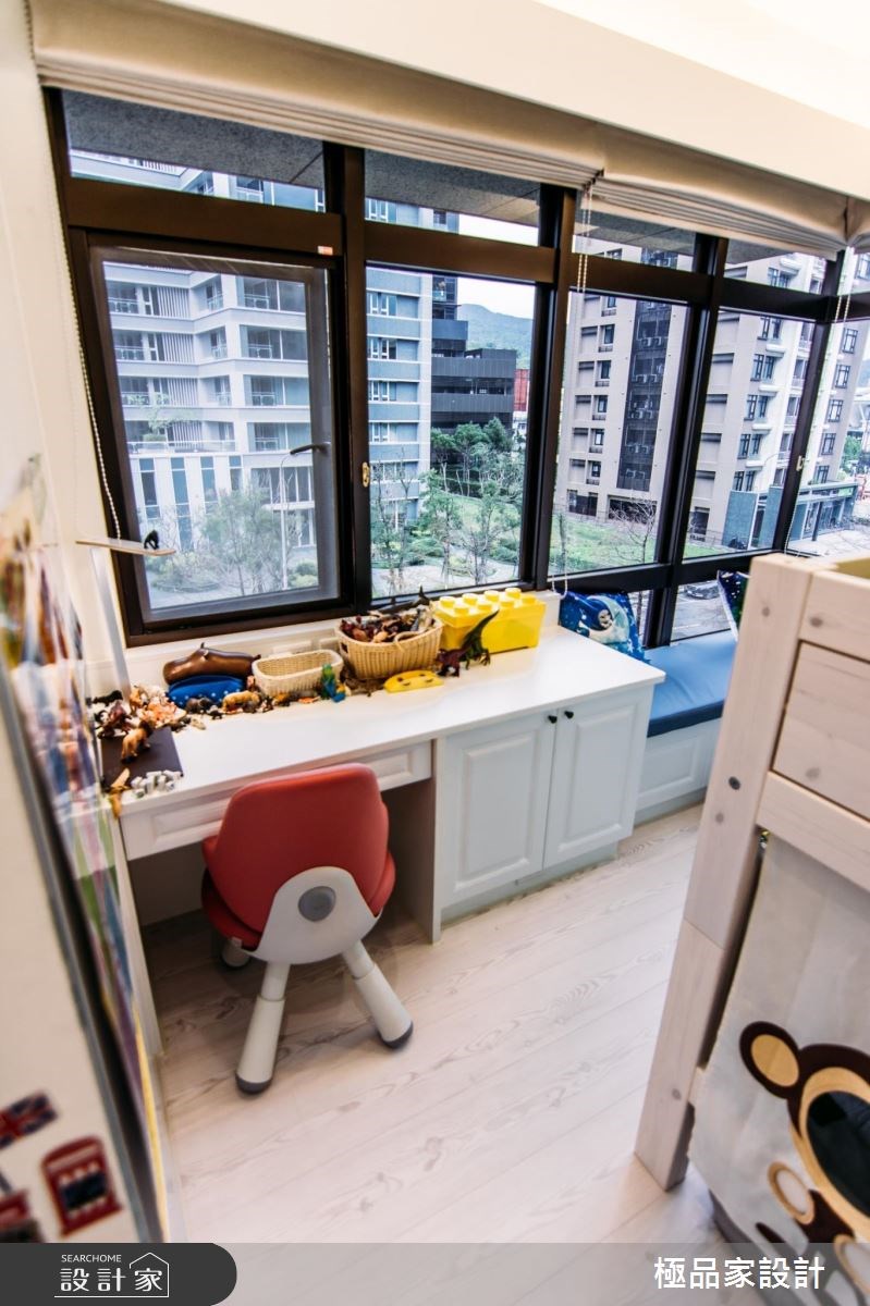 15坪中古屋(5~15年)＿新古典兒童房兒童房案例圖片＿極品家設計＿極品家_04之8