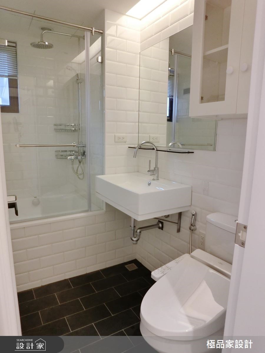 15坪中古屋(5~15年)＿新古典浴室案例圖片＿極品家設計＿極品家_04之14