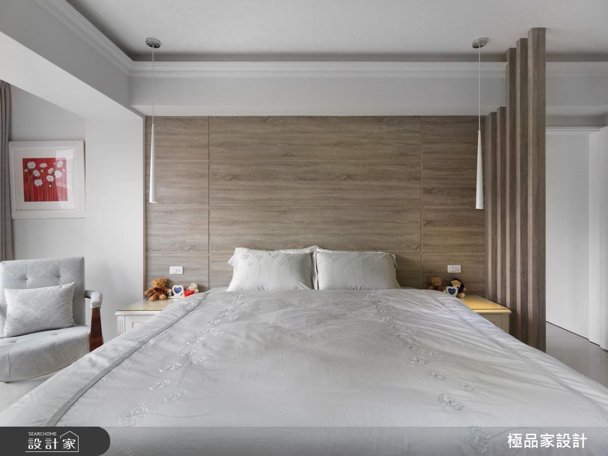30坪老屋(16~30年)＿混搭風臥室案例圖片＿極品家設計＿極品家_05之9