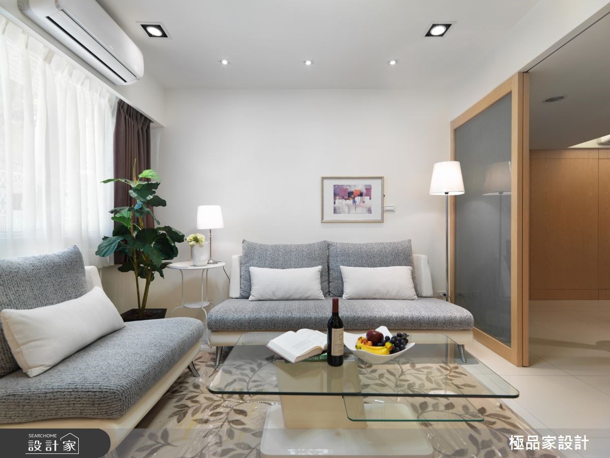 30坪老屋(16~30年)＿休閒風客廳案例圖片＿極品家設計＿極品家_06之2