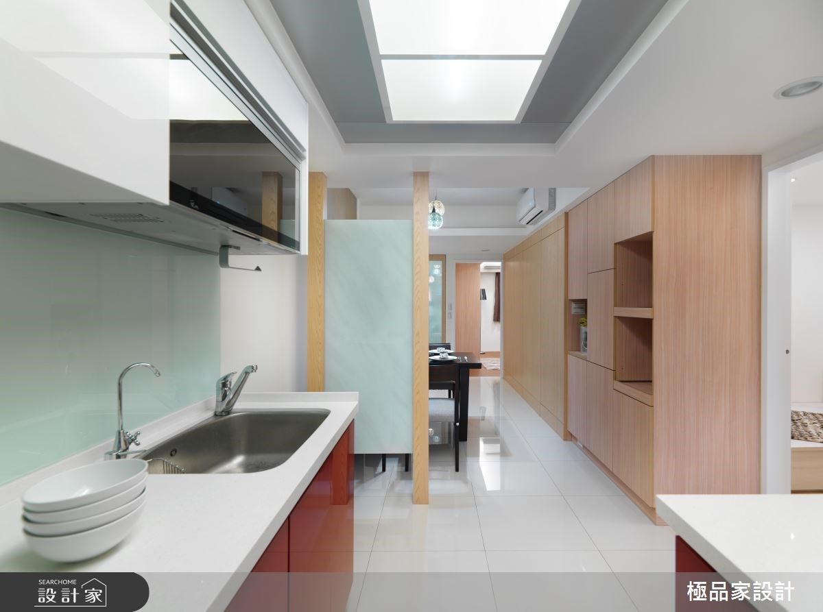30坪老屋(16~30年)＿休閒風餐廳廚房案例圖片＿極品家設計＿極品家_06之8