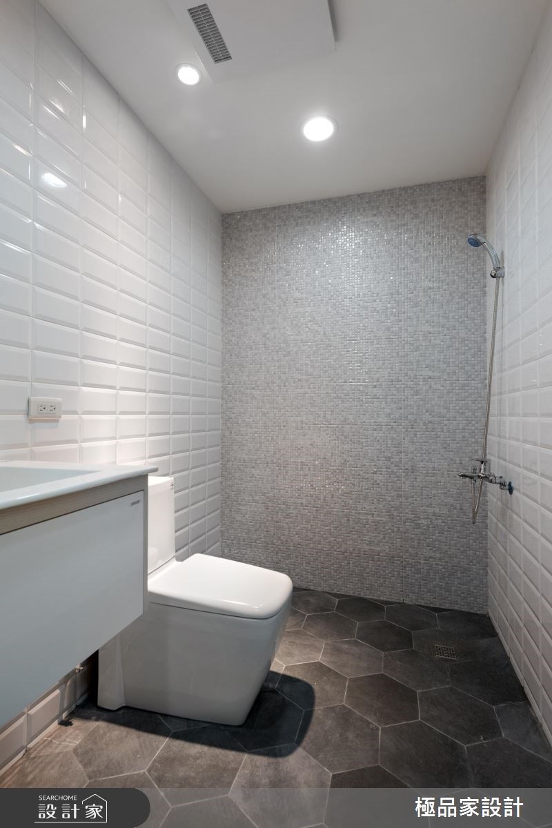 30坪老屋(16~30年)＿北歐風浴室案例圖片＿極品家設計＿極品家_07之12