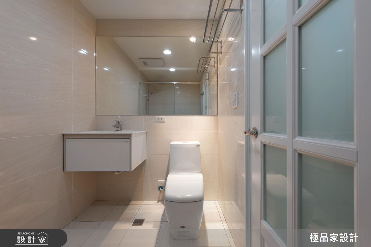 30坪老屋(16~30年)＿北歐風浴室案例圖片＿極品家設計＿極品家_07之13