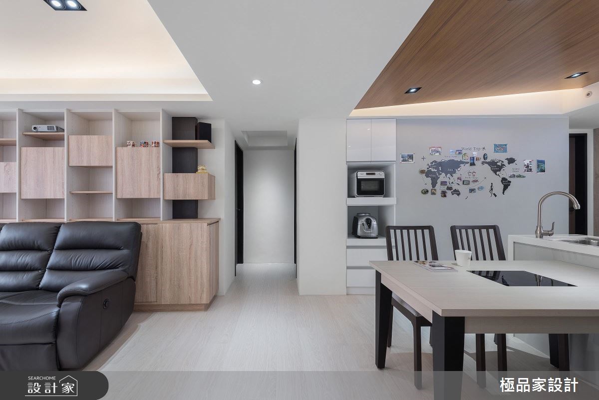 30坪老屋(16~30年)＿北歐風客廳餐廳廚房案例圖片＿極品家設計＿極品家_08之5
