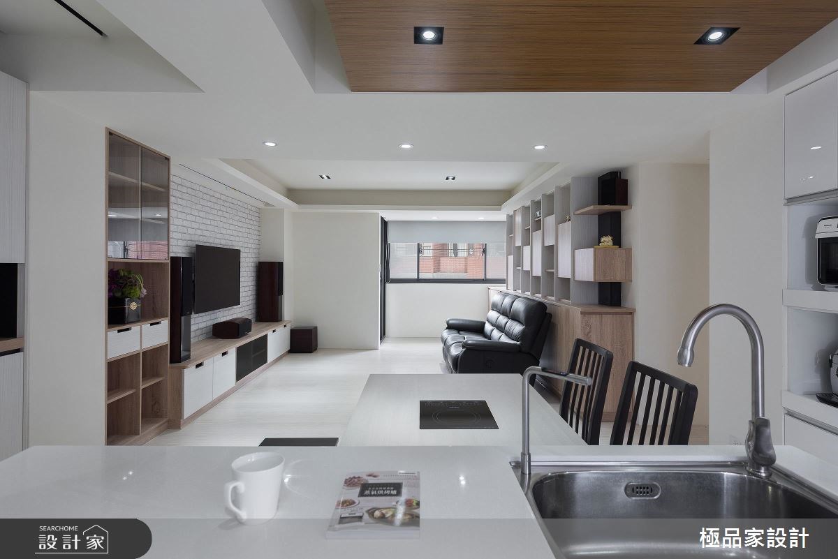 30坪老屋(16~30年)＿北歐風客廳餐廳廚房案例圖片＿極品家設計＿極品家_08之9