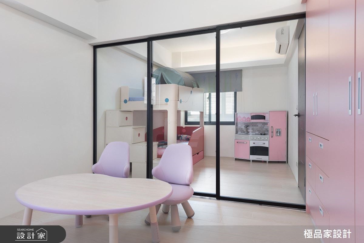 30坪老屋(16~30年)＿北歐風兒童房兒童房案例圖片＿極品家設計＿極品家_08之10