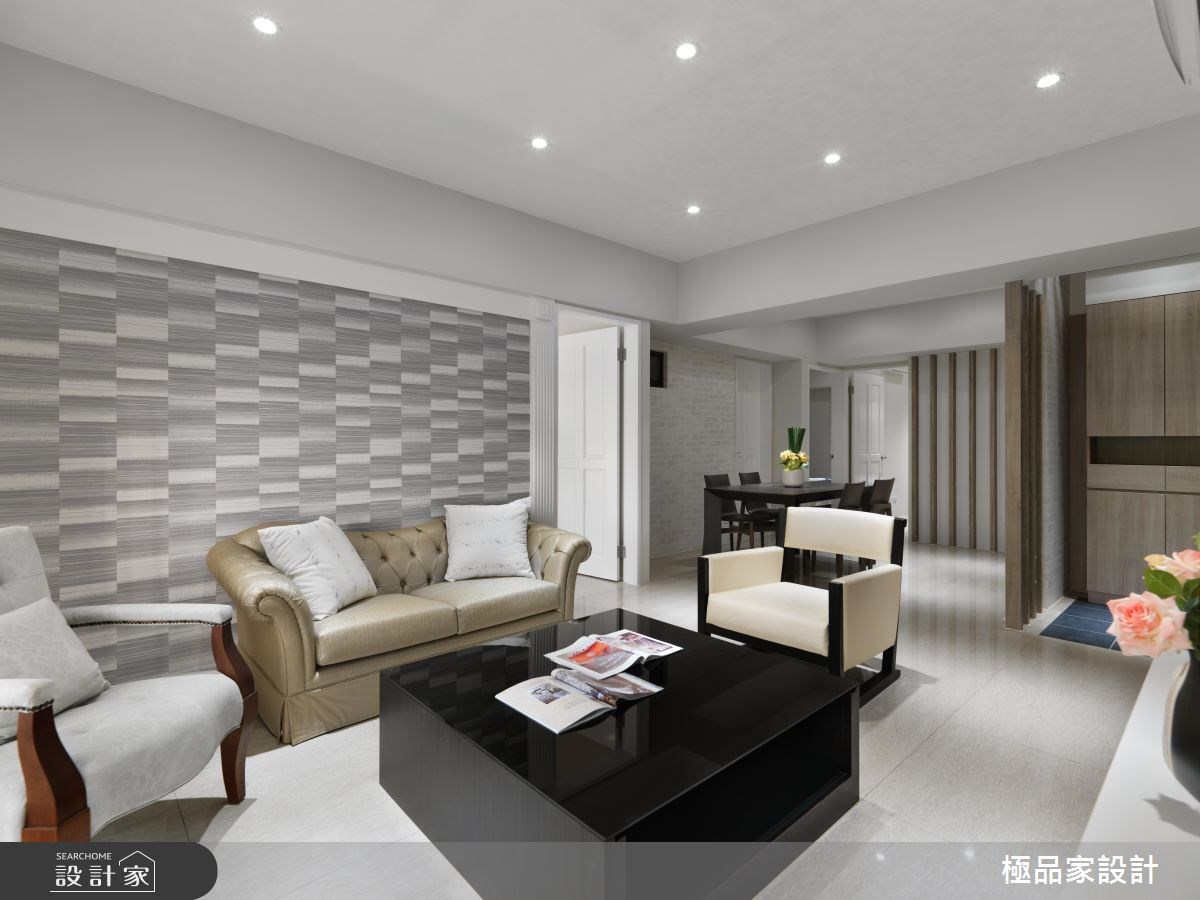 30坪老屋(16~30年)＿人文禪風玄關客廳餐廳案例圖片＿極品家設計＿極品家_09之4