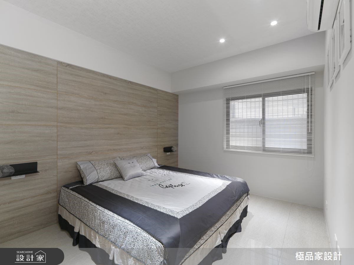 30坪老屋(16~30年)＿人文禪風臥室案例圖片＿極品家設計＿極品家_09之8