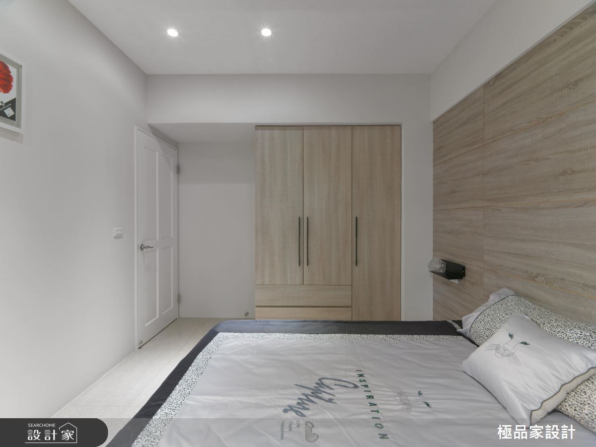 30坪老屋(16~30年)＿人文禪風臥室案例圖片＿極品家設計＿極品家_09之9