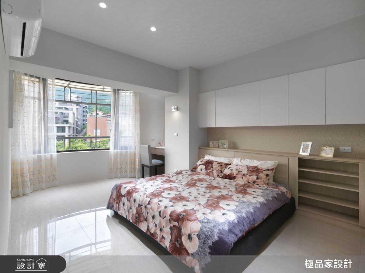 30坪老屋(16~30年)＿人文禪風臥室案例圖片＿極品家設計＿極品家_09之10