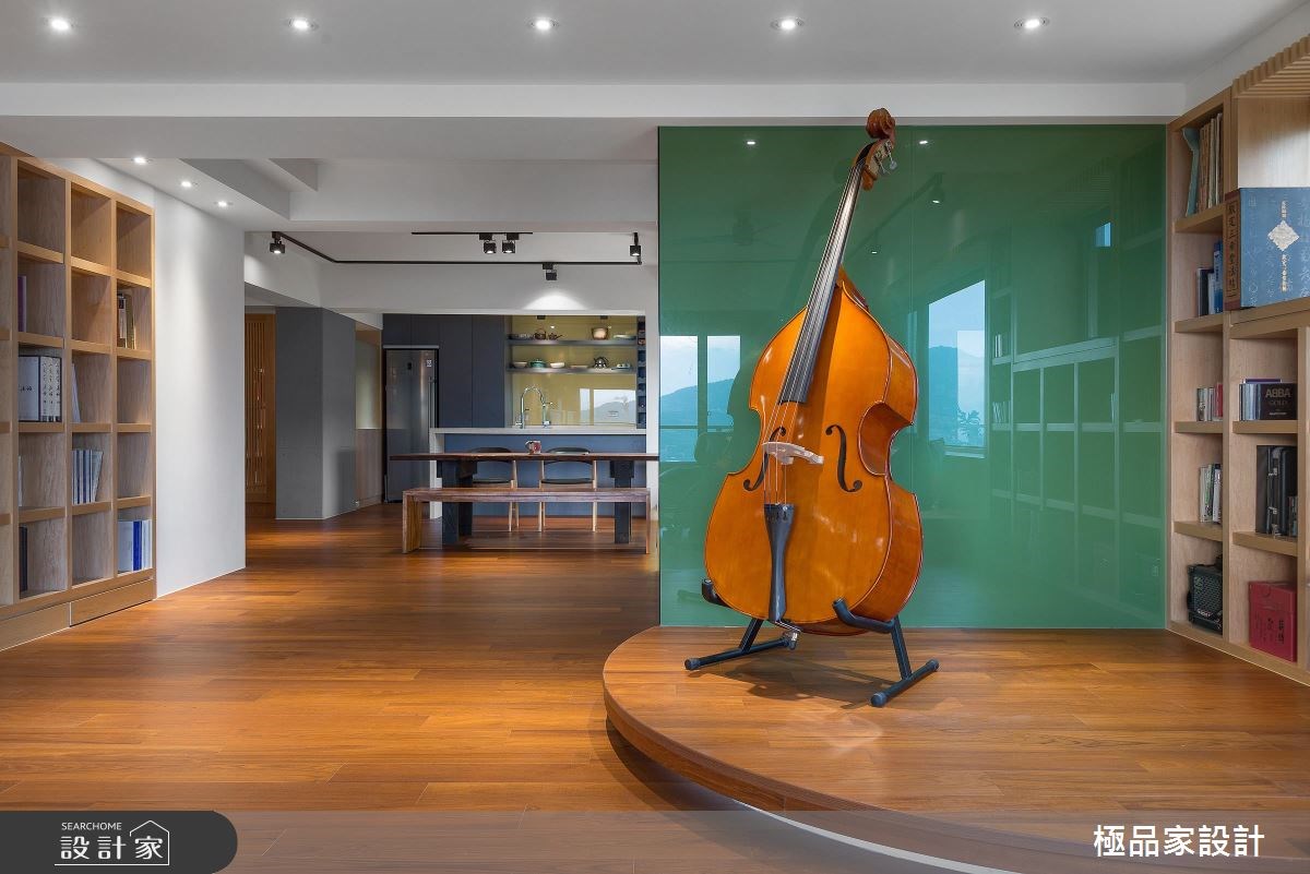 70坪老屋(16~30年)＿人文禪風客廳餐廳廚房案例圖片＿極品家設計＿極品家_10之4