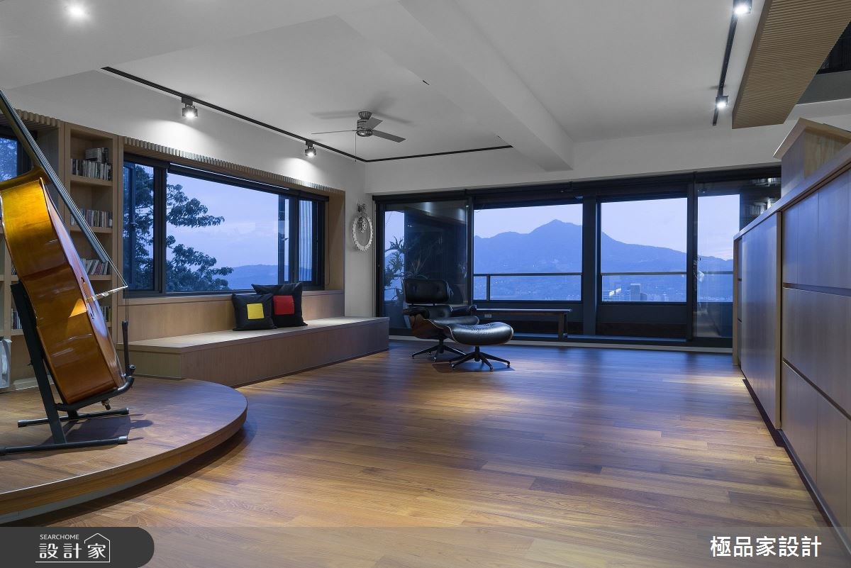 70坪老屋(16~30年)＿人文禪風客廳案例圖片＿極品家設計＿極品家_10之5