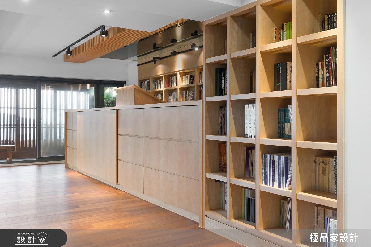 70坪老屋(16~30年)＿人文禪風客廳案例圖片＿極品家設計＿極品家_10之6