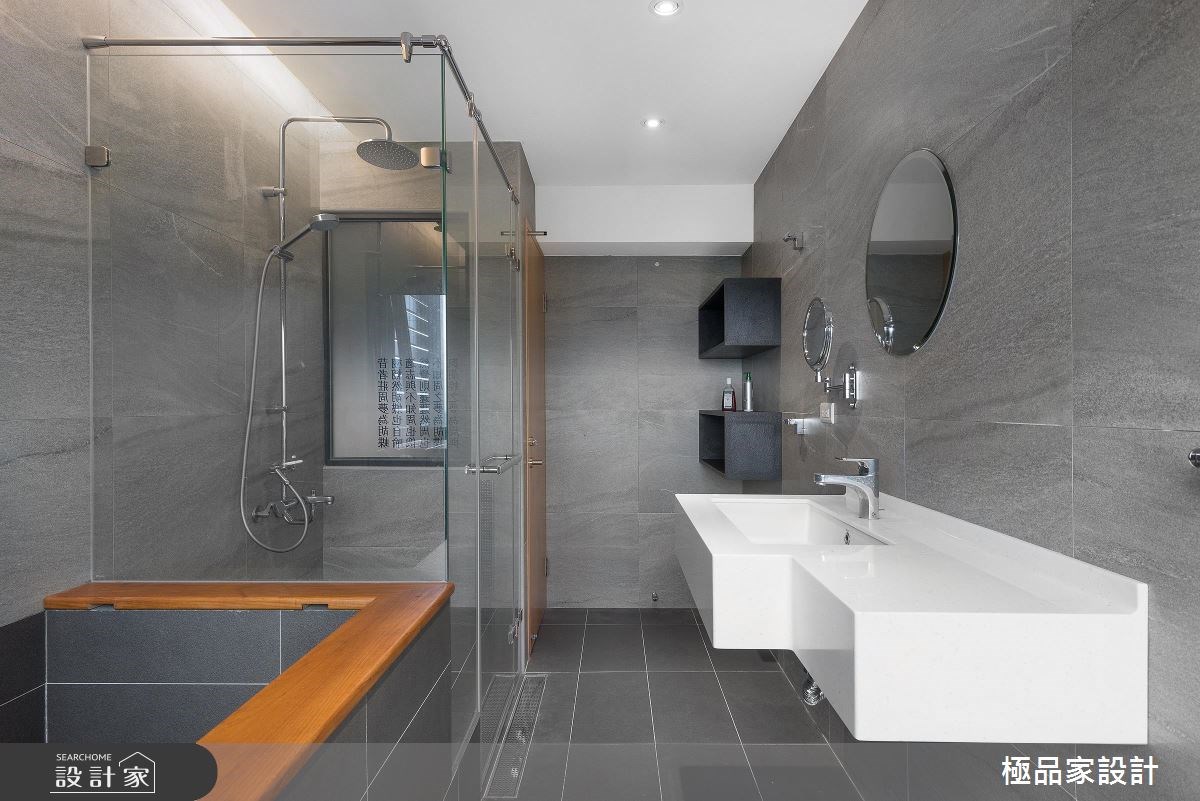 70坪老屋(16~30年)＿人文禪風浴室案例圖片＿極品家設計＿極品家_10之18