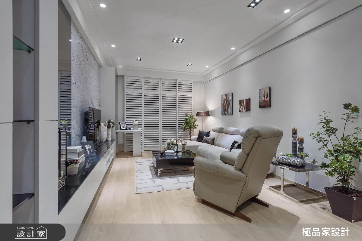 30坪新成屋(5年以下)＿現代風客廳案例圖片＿極品家設計＿極品家_11之3