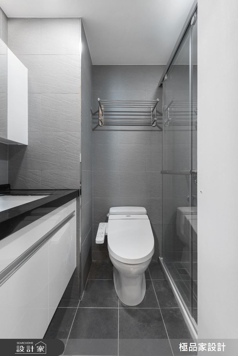 25坪老屋(16~30年)＿混搭風浴室案例圖片＿極品家設計＿極品家_12之14