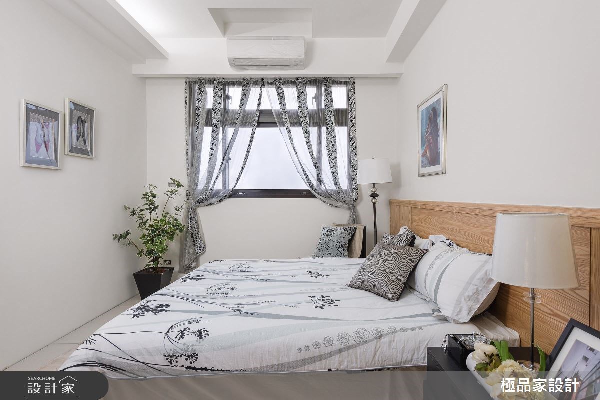 30坪新成屋(5年以下)＿休閒風臥室案例圖片＿極品家設計＿極品家_14之8