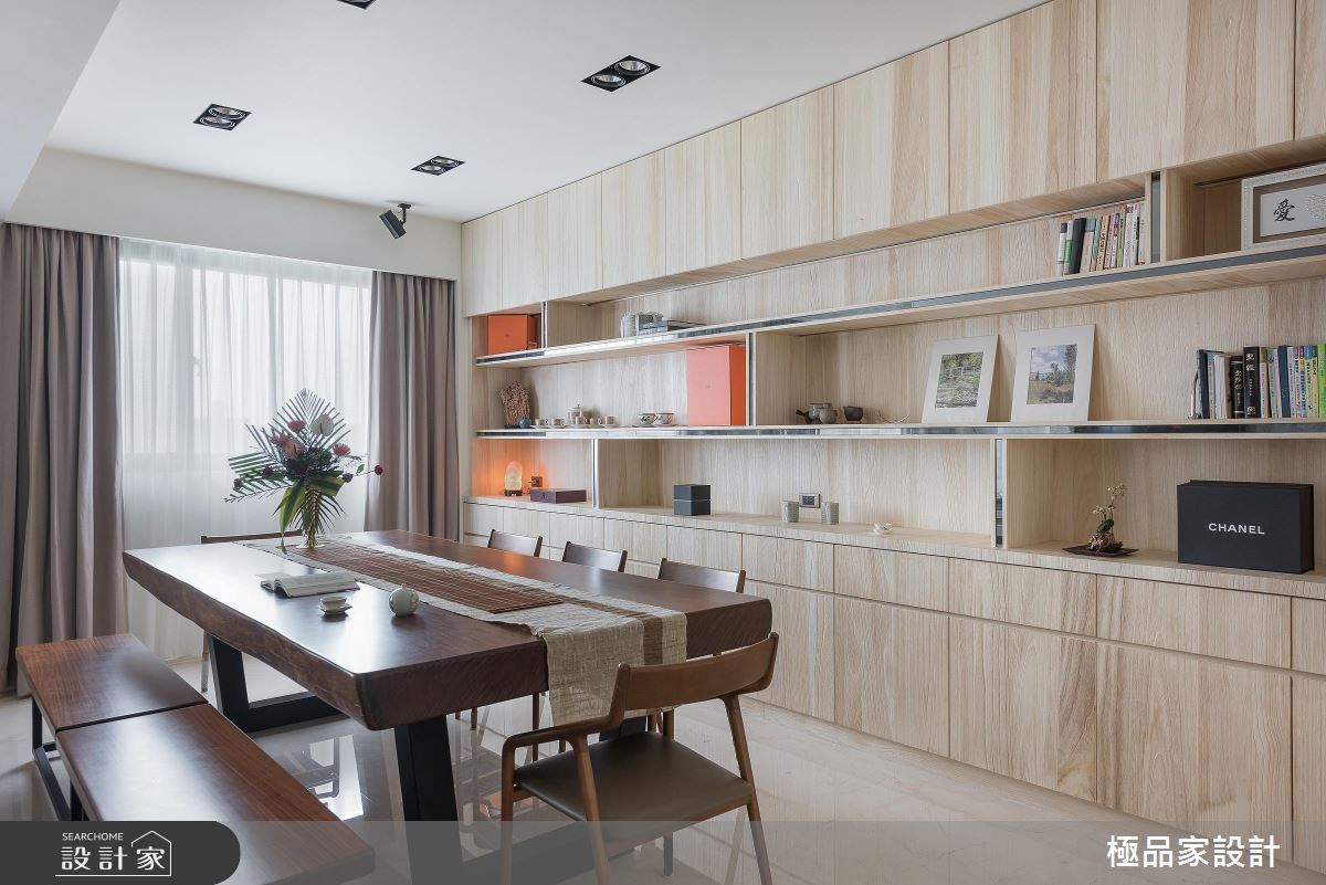 60坪新成屋(5年以下)＿簡約風餐廳工作區案例圖片＿極品家設計＿極品家_15之5