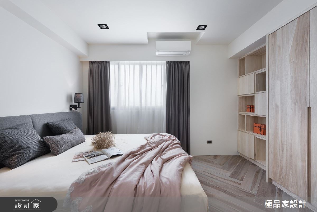 60坪新成屋(5年以下)＿簡約風臥室案例圖片＿極品家設計＿極品家_15之17
